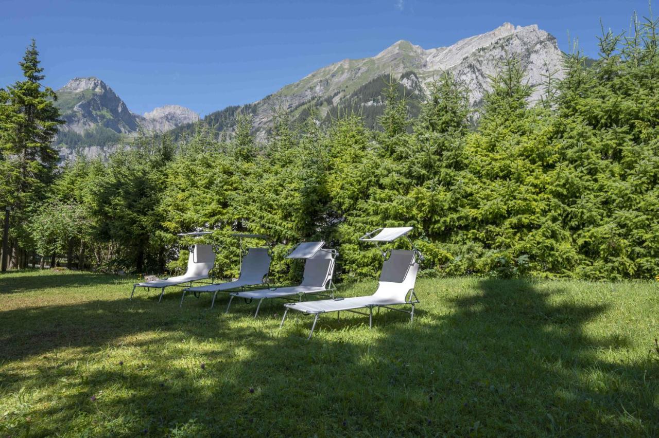 Seilers Vintage Hotel & Spa Kandersteg Bagian luar foto
