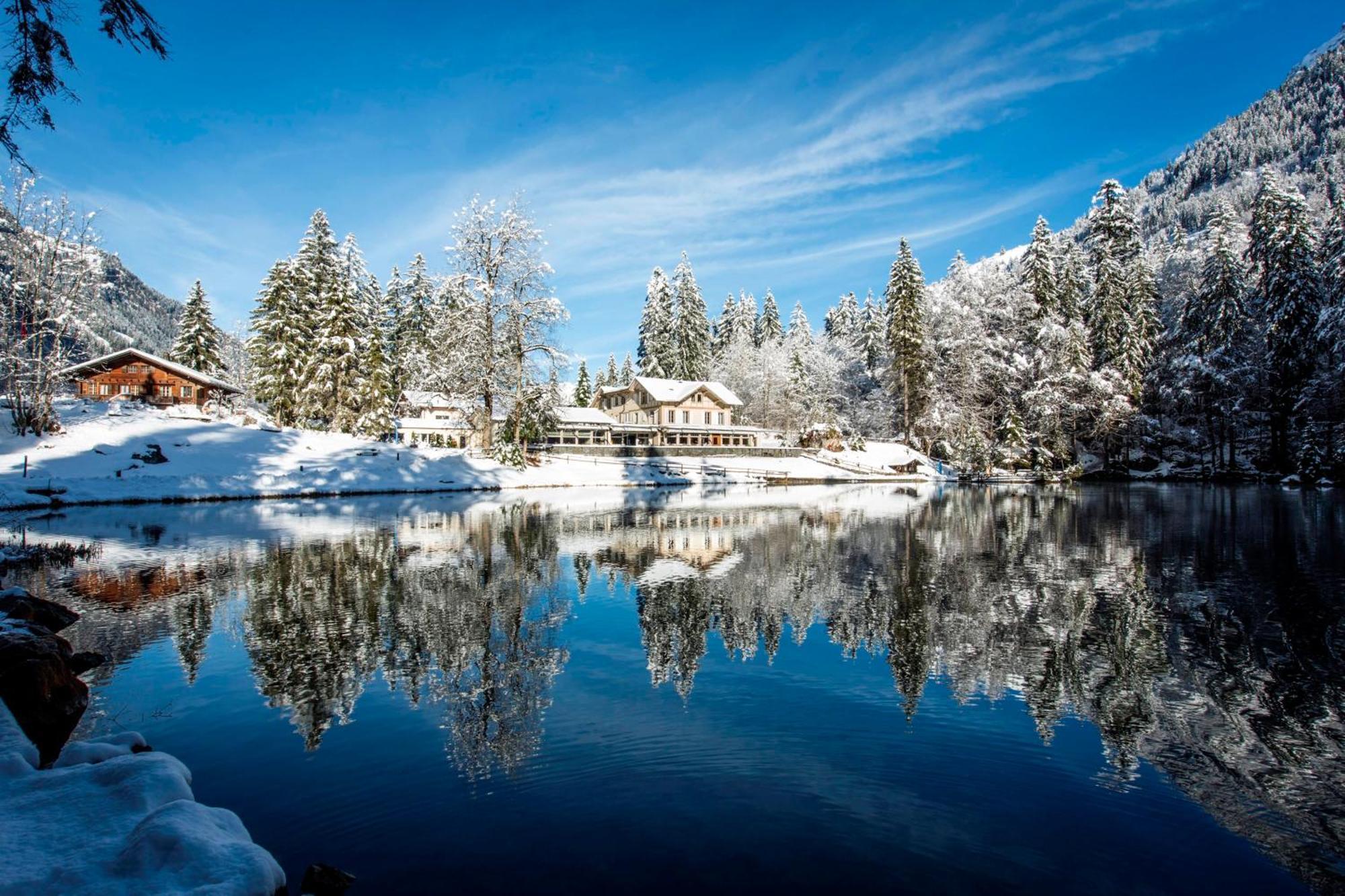 Seilers Vintage Hotel & Spa Kandersteg Bagian luar foto