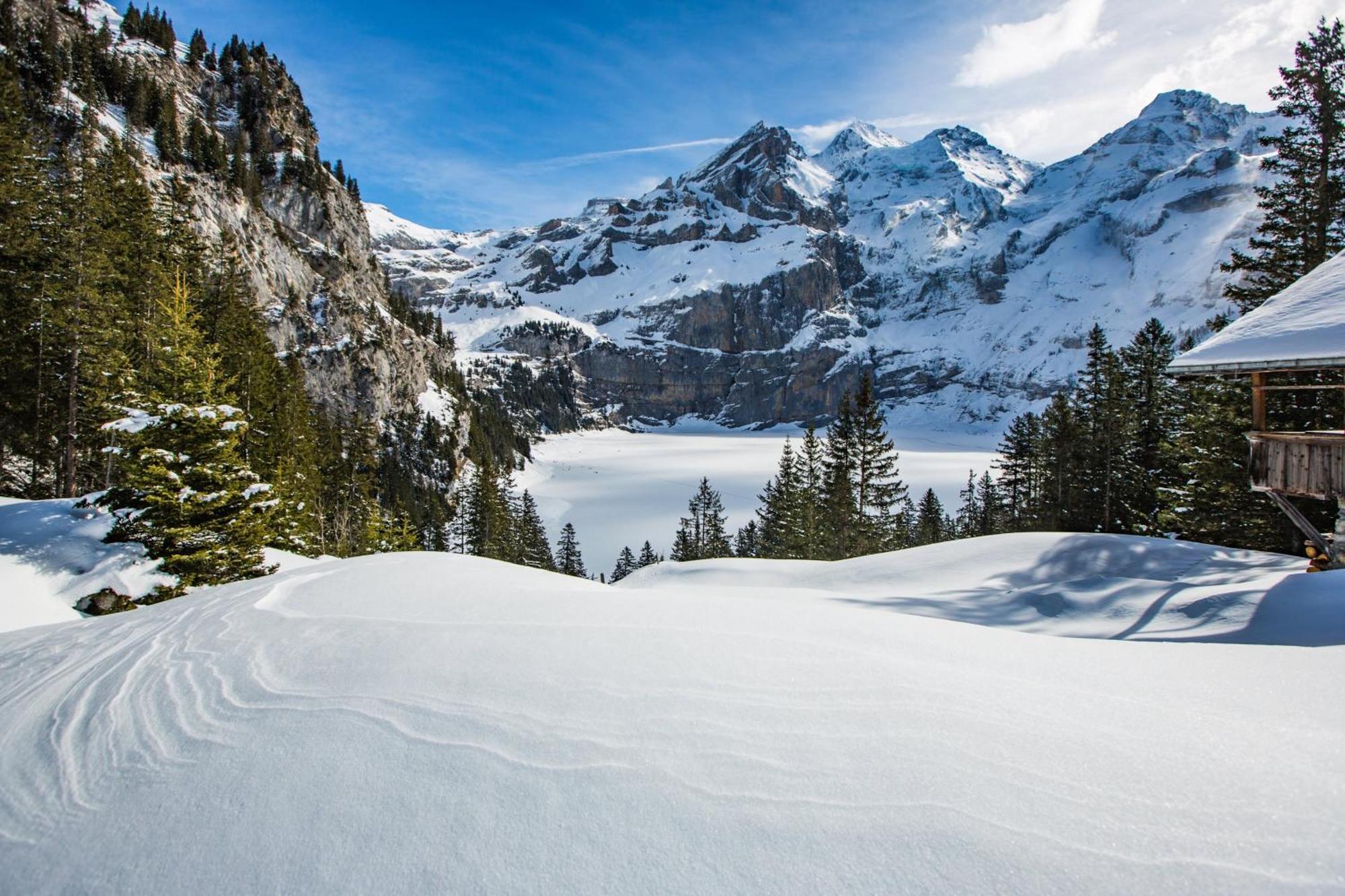 Seilers Vintage Hotel & Spa Kandersteg Bagian luar foto