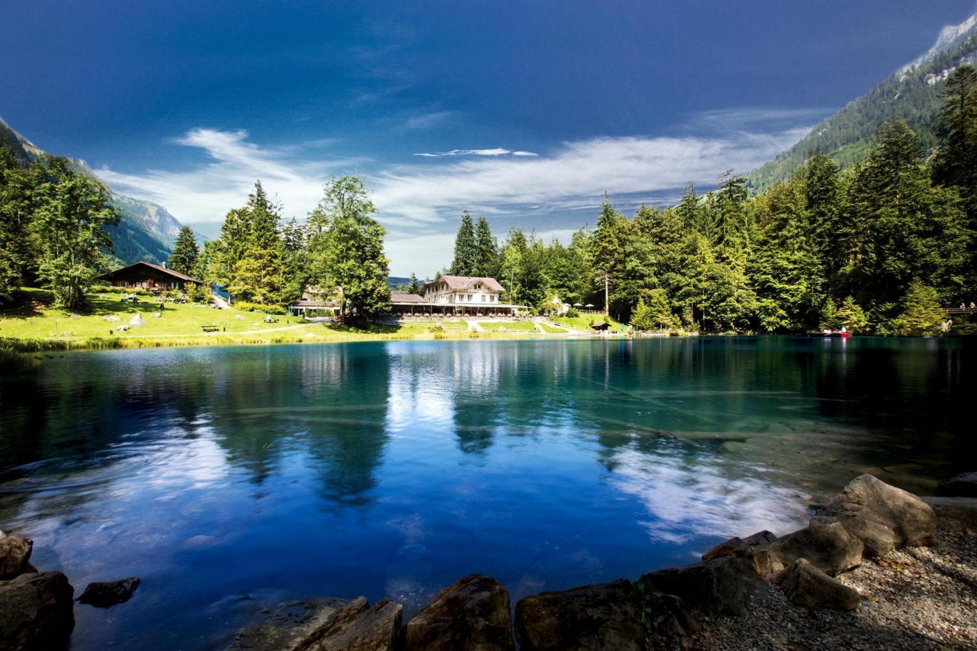 Seilers Vintage Hotel & Spa Kandersteg Bagian luar foto