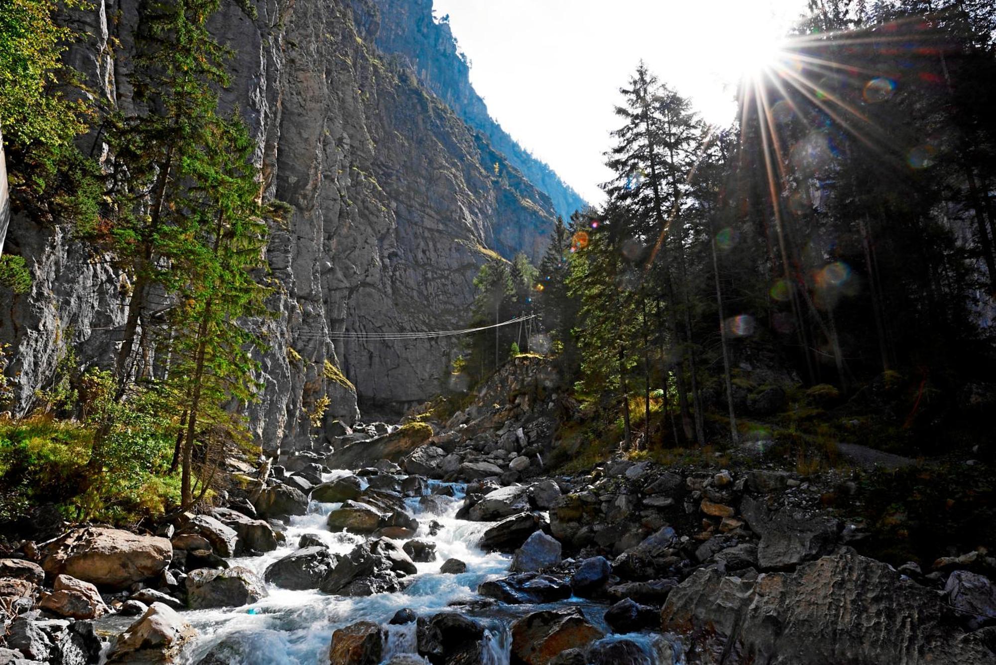 Seilers Vintage Hotel & Spa Kandersteg Bagian luar foto